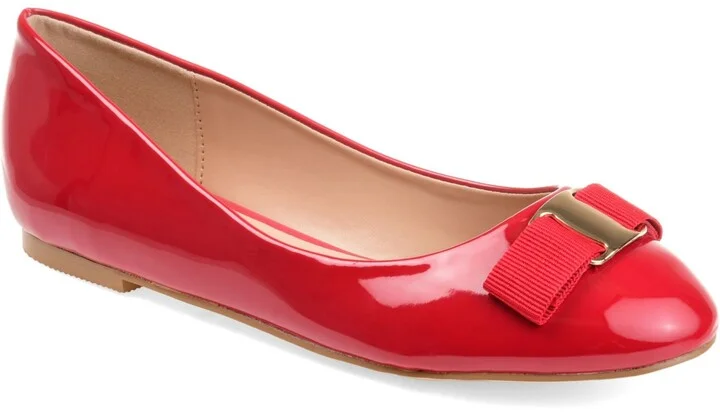 Journee Collection Women's Kim Bow Ballet Flats