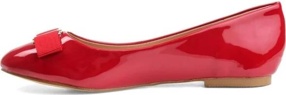 Journee Collection Women's Kim Slip On Round Toe Ballet Flats Nude - Image 2