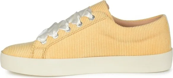 Journee Collection Women's Kinsley Round Toe Lace Up Sneakers Pink - Image 5