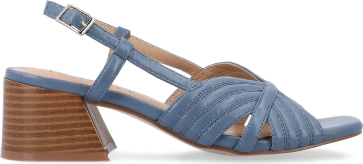 Journee Collection Women's Kirsi Square Toe Sandals - Image 2
