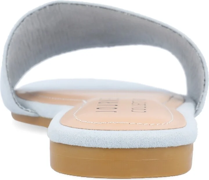 Journee Collection Women's Kolinna Slip On Flat Sandals - Image 3
