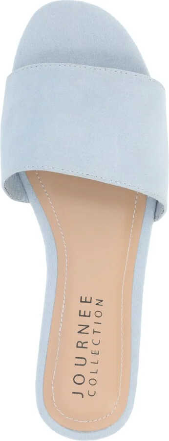 Journee Collection Women's Kolinna Slip On Flat Sandals - Image 4