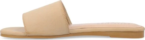 Journee Collection Women's Kolinna Slip On Slide Flat Sandals Lilac - Image 4