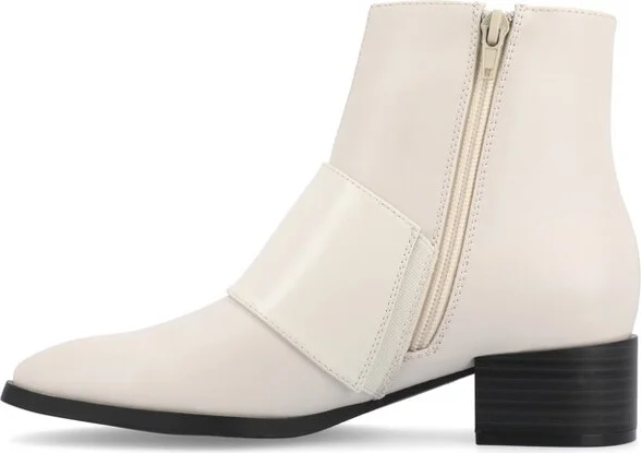Journee Collection Women's Kyler Booties Bone - Image 2