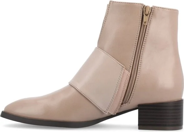 Journee Collection Women's Kyler Booties Bone - Image 5