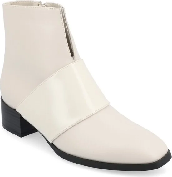 Journee Collection Women's Kyler Booties Bone