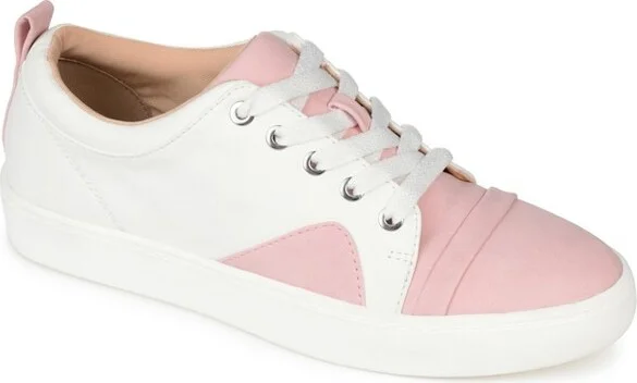 Journee Collection Women's Kyndra Sneakers Pink