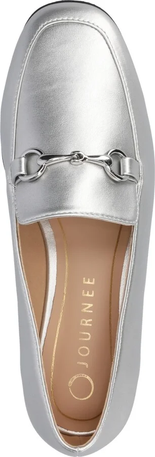 Journee Collection Women's Lacie Slide Op Tailored Loafers - Image 4