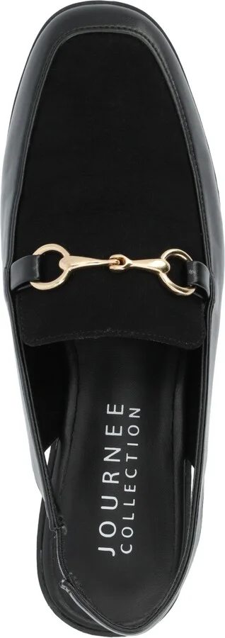 Journee Collection Women's Lainey Bit Sling Back Loafers - Image 4