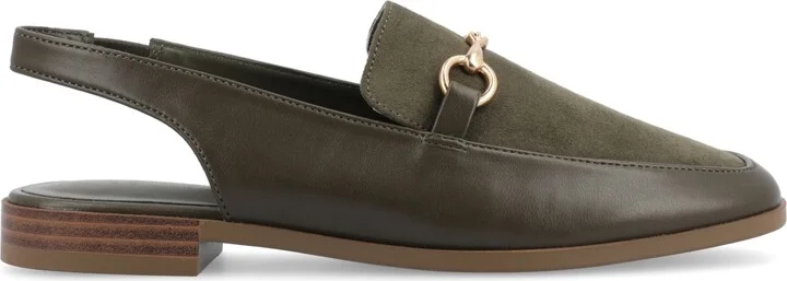 Journee Collection Women's Lainey Bit Sling Back Loafers - Image 6