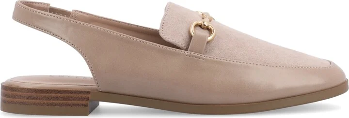 Journee Collection Women's Lainey Bit Sling Back Loafers - Image 10