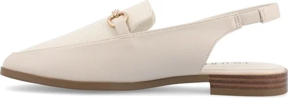 Journee Collection Women's Lainey Flats Taupe - Image 3