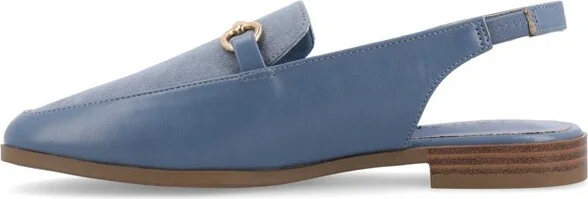 Journee Collection Women's Lainey Flats Taupe - Image 5