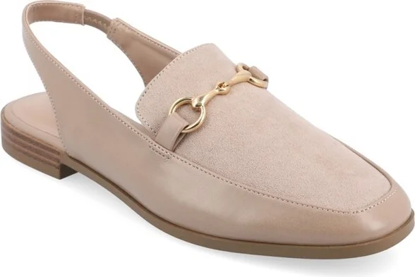 Journee Collection Women's Lainey Flats Taupe