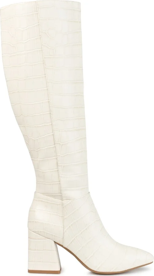 Journee Collection Women's Landree Wide Calf Tall Boots - Image 10