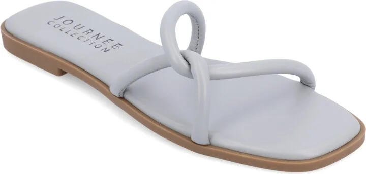 Journee Collection Women's Lauda Twist Sandals