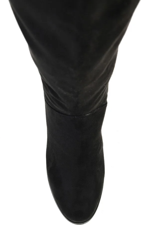 Journee Collection Women's Leeda Lace Up Detail Knee High Boots - Image 4