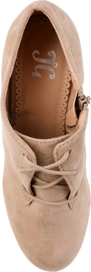 Journee Collection Women's Leona Lace Up Dress Shooties - Image 4