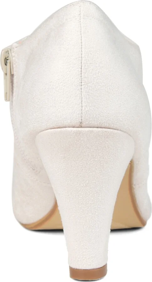 Journee Collection Women's Leona Lace Up Dress Shooties - Image 7