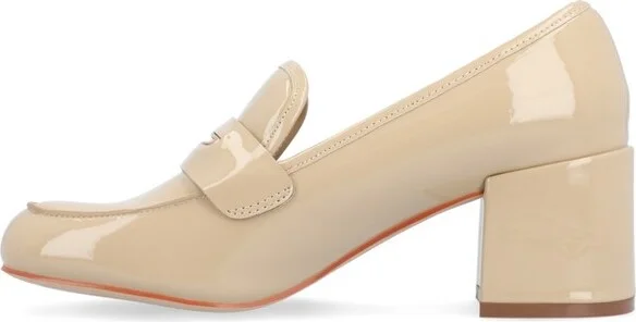 Journee Collection Women's Liyla Low Heel Square Toe Pumps Blush - Image 2