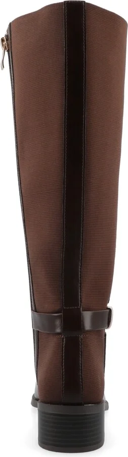 Journee Collection Women's Londyn Knee High Riding Boots - Image 3