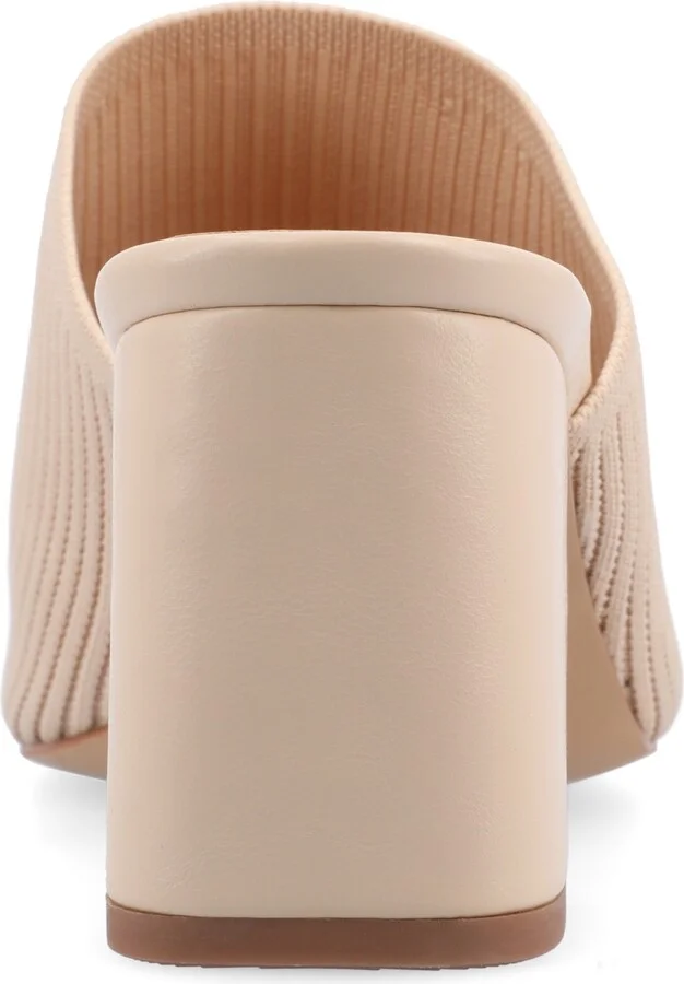 Journee Collection Women's Lorenna Block Heel Slide Sandals - Image 11