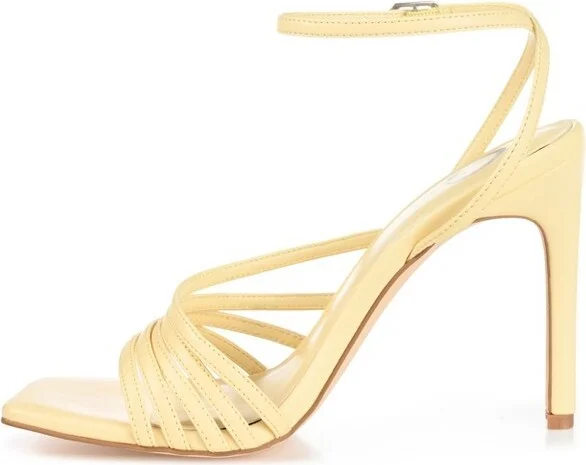 Journee Collection Women's Louella Open Toe High Stiletto Pumps Black - Image 3