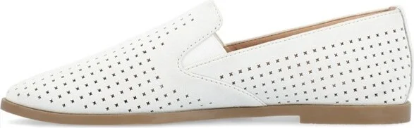 Journee Collection Women's Lucie Slip On Almond Toe Loafer Flats Black 6.5WD - Image 5