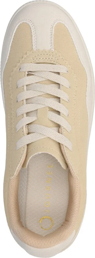 Journee Collection Women's Lummie Casual Lace-Up Sneakers - Image 4