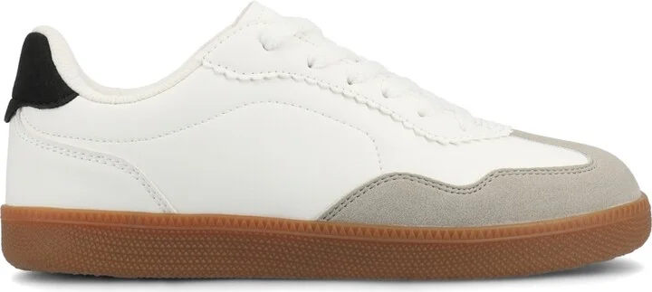 Journee Collection Women's Lummie Casual Lace-Up Sneakers - Image 7