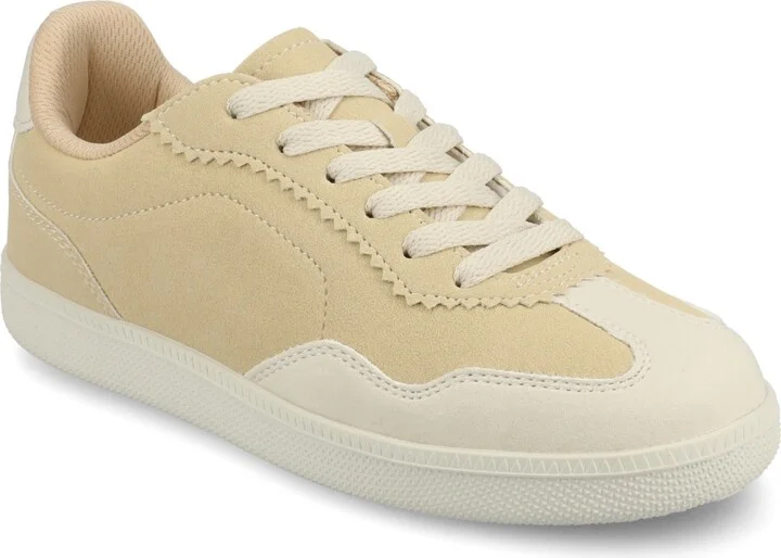 Journee Collection Women's Lummie Casual Lace-Up Sneakers