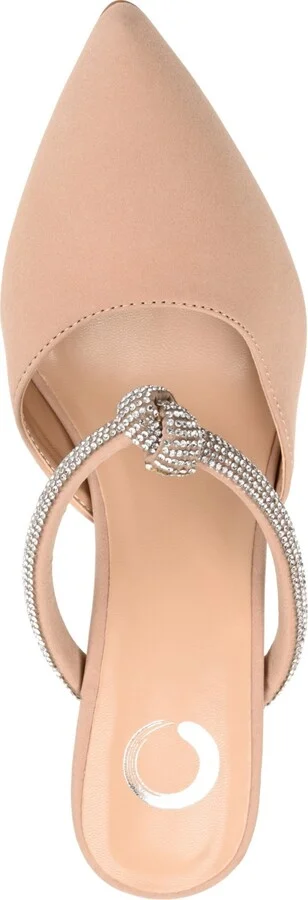 Journee Collection Women's Lunna Rhinestone Knot Dress Pumps - Image 9