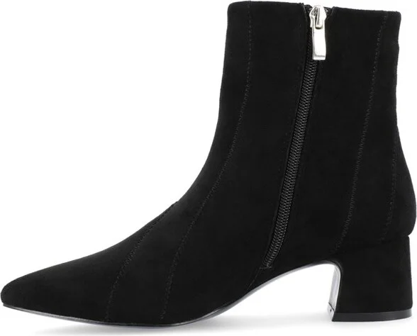 Journee Collection Women's Lusinda Booties Black - Image 2