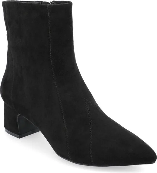 Journee Collection Women's Lusinda Booties Black