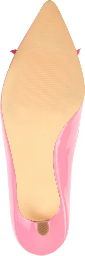 Journee Collection Women's Lutana Pointed Toe Kitten Heel Pumps - Image 5