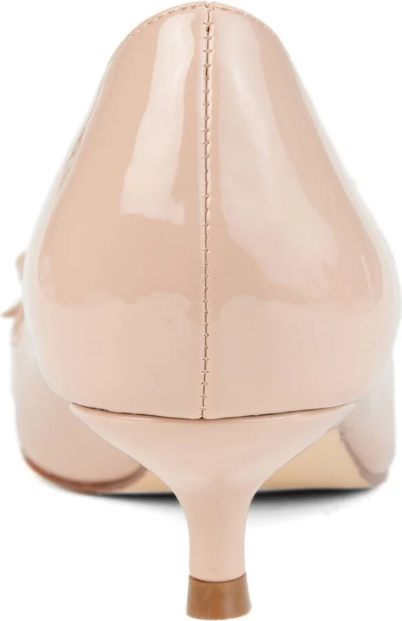 Journee Collection Women's Lutana Pointed Toe Kitten Heel Pumps - Image 8