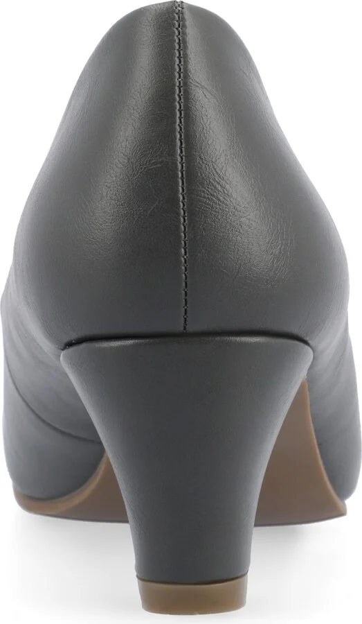 Journee Collection Women's Luu Round Toe Pumps - Image 3