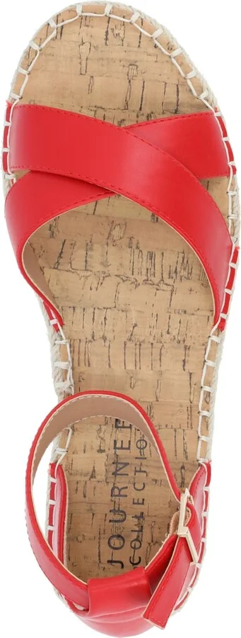 Journee Collection Women's Lyddia Espadrille Flat Sandals - Image 9