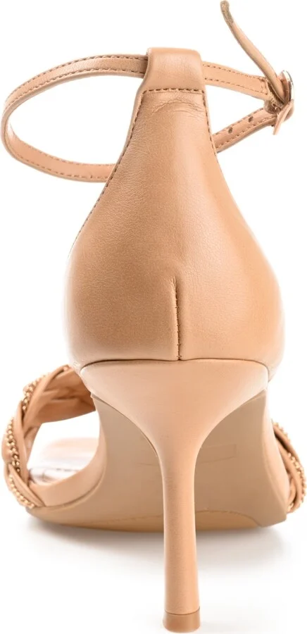 Journee Collection Women's Mabella Braided Chain Sandals - Image 3