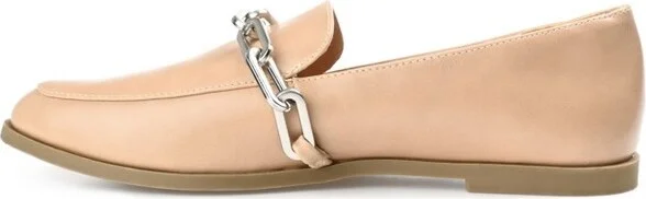 Journee Collection Women's Madison Slip On Round Toe Loafer Flats Brown - Image 3