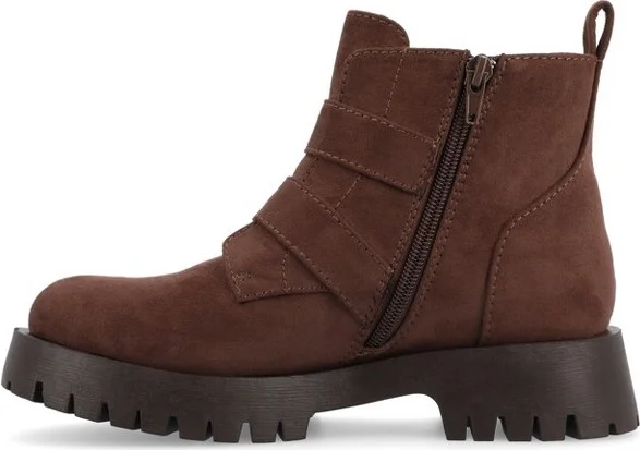 Journee Collection Women's Maebry Booties Beige - Image 5