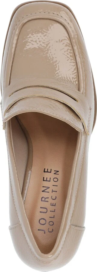 Journee Collection Women's Malleah Heeled Loafers - Image 4