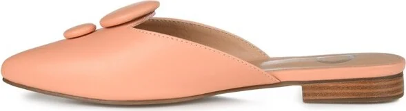 Journee Collection Women's Mallorie Slip On Pointed Toe Mules Flats Mint - Image 6