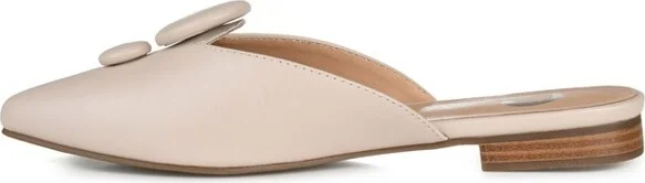 Journee Collection Women's Mallorie Slip On Pointed Toe Mules Flats Mint - Image 7
