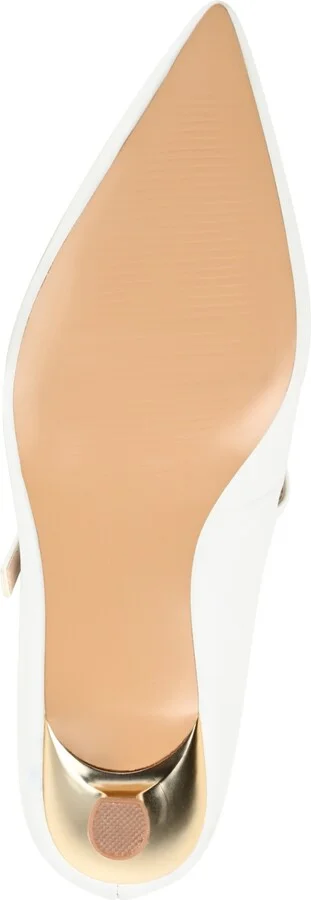 Journee Collection Women's Manza Pointed Toe Mary Jane Kitten Heel Pumps - Image 10