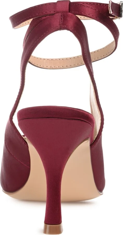 Journee Collection Women's Marcella Satin Heels - Image 7
