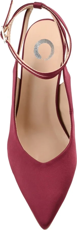 Journee Collection Women's Marcella Satin Heels - Image 8
