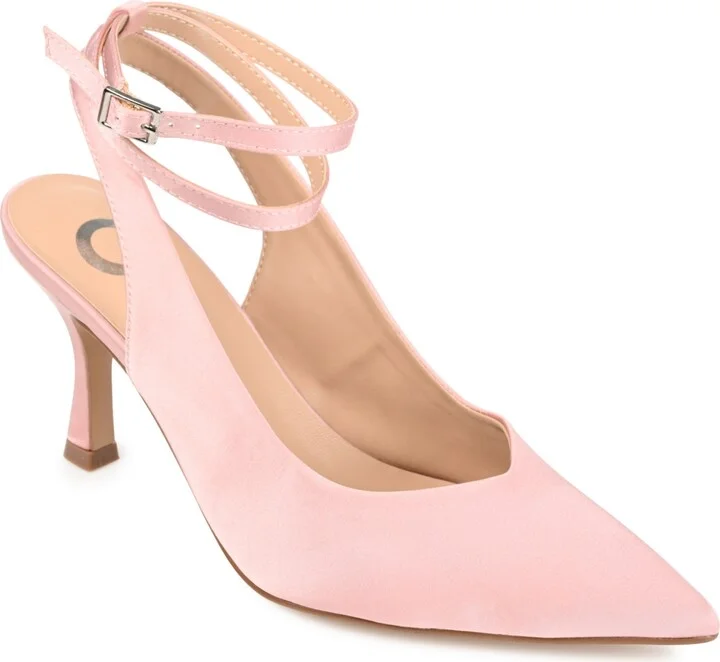 Journee Collection Women's Marcella Satin Heels