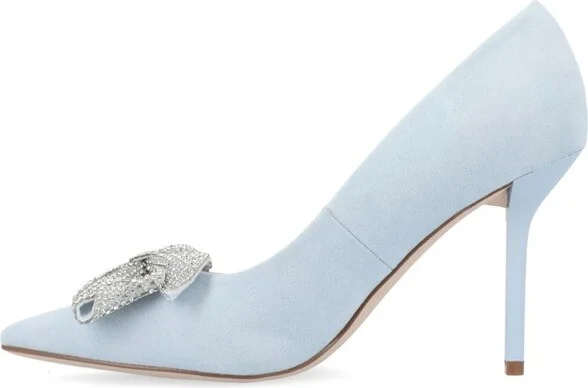Journee Collection Women's Marcie Mid Heel Pointed Toe Pumps Taupe - Image 3