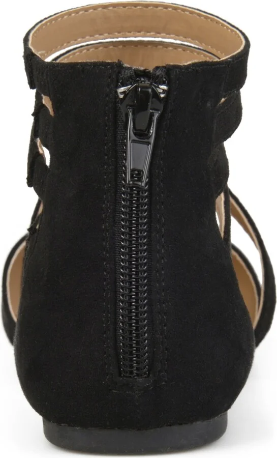 Journee Collection Women's Marlee Strappy Pointed Toe Flats - Image 3